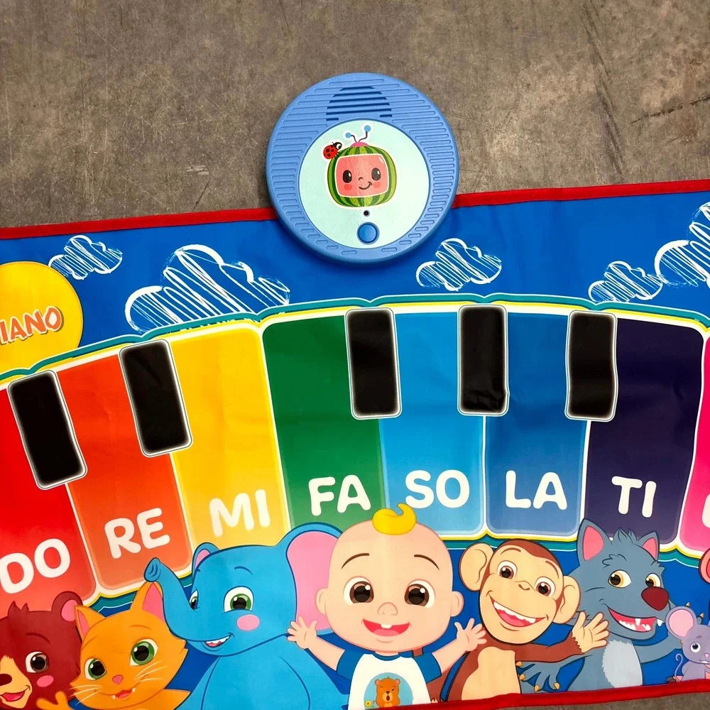 CoComelon Musical Piano Play Mat JAKKS Pacific 2022 Kids Floor Keyboard Toy